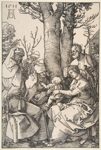 Die Heilige Familie mit St. Joachim und St. Anna, 1511