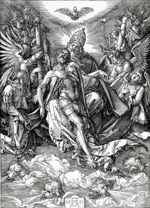 Die Heilige Dreifaltigkeit, 1511 von Albrecht Dürer