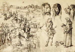 Die Entführung der Europa von Albrecht Dürer