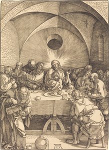 Das letzte Abendmahl von Albrecht Dürer