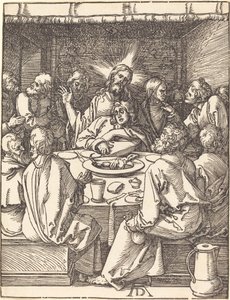 Das letzte Abendmahl von Albrecht Dürer