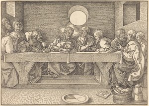 Das letzte Abendmahl von Albrecht Dürer