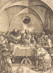 Das letzte Abendmahl, 1510 von Albrecht Dürer