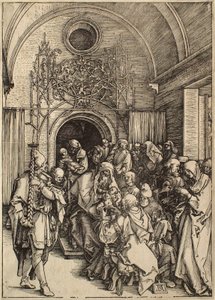 Das Marienleben: Die Beschneidung Christi von Albrecht Dürer