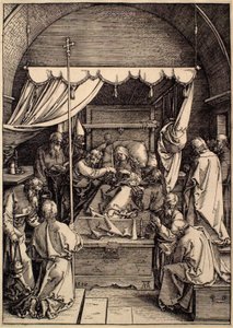 Das Leben der Jungfrau: Der Tod der Jungfrau von Albrecht Dürer