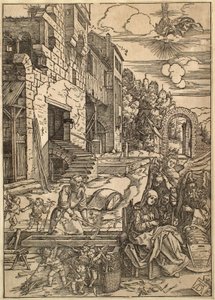 Das Leben der Jungfrau: Der Aufenthalt der Heiligen Familie in Ägypten von Albrecht Dürer