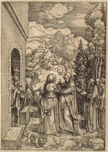 Das Marienleben: Die Heimsuchung von Albrecht Dürer