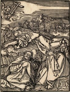 Die kleine Passion: Christus am Ölberg von Albrecht Dürer