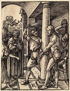 Die Kleine Passion: Die Geißelung von Albrecht Dürer