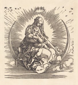 Die Madonna auf der Mondsichel, 1510-1511 von Albrecht Dürer