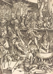 Das Martyrium des Heiligen Johannes von Albrecht Dürer