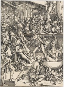 Das Martyrium des heiligen Johannes des Evangelisten von Albrecht Dürer