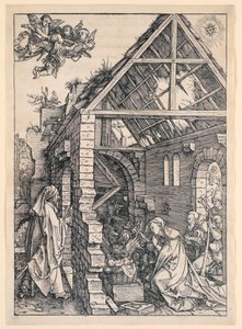 Die Geburt Christi, aus der Serie Das Leben der Jungfrau von Albrecht Dürer