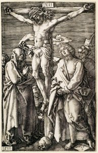 Die Passion: Christus am Kreuz von Albrecht Dürer