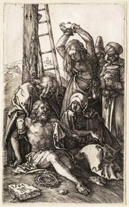 Die Passion: Die Beweinung von Albrecht Dürer