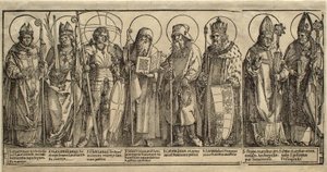 Die Schutzheiligen Österreichs von Albrecht Dürer