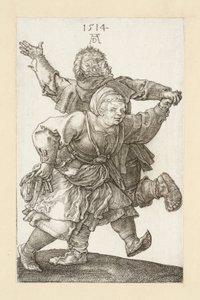 Das tanzende Bauernpaar von Albrecht Dürer
