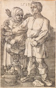 Der Bauer und seine Frau auf dem Markt, 1519