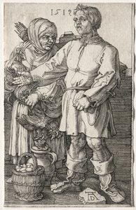Die Bauern auf dem Markt von Albrecht Dürer