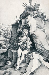 Die Buße des Heiligen Johannes Chrysostomus von Albrecht Dürer