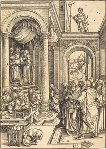 Die Darstellung der Jungfrau im Tempel von Albrecht Dürer