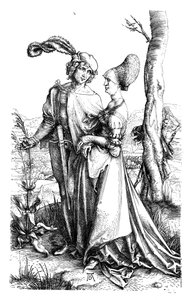 Die Promenade, ca. 1498, 1906