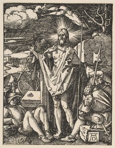 Die Auferstehung, aus Die kleine Passion, ca. 1510 von Albrecht Dürer
