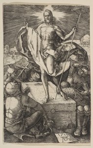 Die Auferstehung, aus „Die Passion“ von Albrecht Dürer