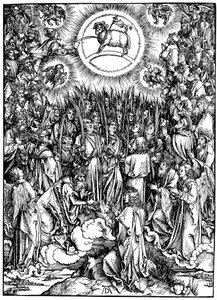 Die Offenbarung des Johannes Apokalypse, ca. 1498 von Albrecht Dürer