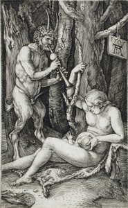 Die Satyrfamilie von Albrecht Dürer