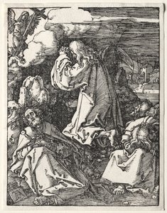 Die Kleine Passion: Christus am Ölberg von Albrecht Dürer
