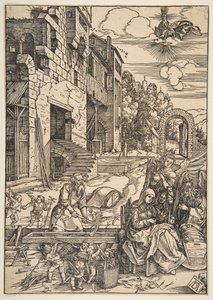 Der Aufenthalt der Heiligen Familie in Ägypten, aus Das Leben der Jungfrau, nach 1511