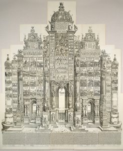 Der Triumphbogen von Maximilian, 1515, Ausgabe von 1799