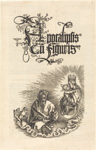 Die Jungfrau erscheint dem heiligen Johannes von Albrecht Dürer