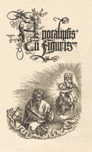 Die Jungfrau erscheint dem Heiligen Johannes von Albrecht Dürer