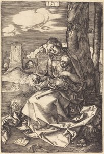 Die Jungfrau und das Kind mit der Birne von Albrecht Dürer