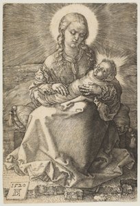 Die Jungfrau mit dem gewickelten Kind von Albrecht Dürer