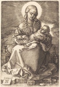Die Jungfrau mit dem Wickelkind von Albrecht Dürer