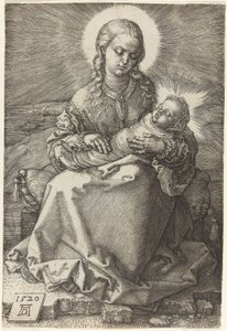 Die Jungfrau mit dem Wickelkind von Albrecht Dürer