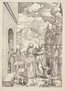 Die Heimsuchung von Albrecht Dürer