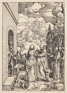 Die Heimsuchung von Albrecht Dürer