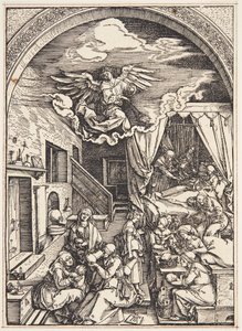 Die Geburt der Jungfrau von Albrecht Dürer