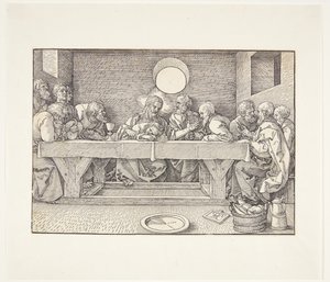 Das letzte Abendmahl von Albrecht Dürer
