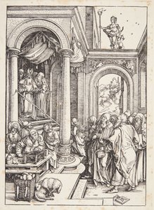 Die Darstellung der Jungfrau im Tempel von Albrecht Dürer