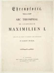 Titelseite von Albrecht Dürer