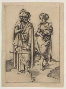 Türkische Familie, ca. 1496