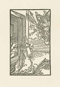 David betet. Illustration zu Diurnale s m chorum ecclesie Basilien. Gedruckt von Johann Bergmann, Basel von Albrecht Dürer or Duerer