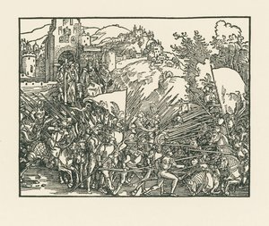 Holofernes kämpft gegen die Juden von Albrecht Dürer or Duerer