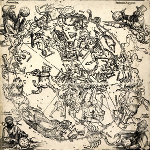 Imagines coeli Septentrionales mit zwölf Bildern des Tierkreises, um 1510-20