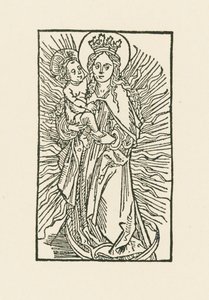 Jungfrau Maria in der Sonne von Albrecht Dürer or Duerer